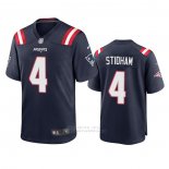 Camiseta NFL Game New England Patriots Jarrett Stidham 2020 Azul