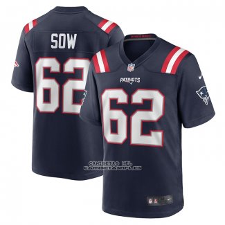 Camiseta NFL Game New England Patriots Sidy Sow Azul