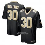 Camiseta NFL Game New Orleans Saints Jamaal Williams Negro