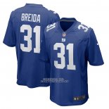 Camiseta NFL Game New York Giants Matt Breida Azul