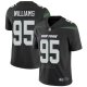 Camiseta NFL Game New York Jets 95 Quinnen Williams Alternate Negro