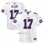 Camiseta NFL Game Nino Buffalo Bills Josh Allen Event Blanco