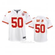 Camiseta NFL Game Nino Kansas City Chiefs Willie Gay Jr. Blanco