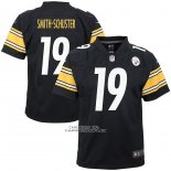 Camiseta NFL Game Nino Pittsburgh Steelers Juju Smith-Schuster Negro