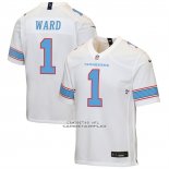 Camiseta NFL Game Nino Tennessee Titans Cameron Ward Blanco1