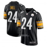 Camiseta NFL Game Pittsburgh Steelers Benny Snell Jr. Negro