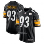 Camiseta NFL Game Pittsburgh Steelers Demarcus Christmas Negro