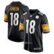 Camiseta NFL Game Pittsburgh Steelers Diontae Johnson Negro