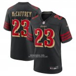 Camiseta NFL Game San Francisco 49ers Christian McCaffrey 2025 Rivalries Collection Negro Camiseta NFL Game San Francisco 49ers Christian McCaffrey 2025 Rivalries Collection Negro