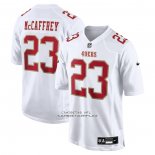 Camiseta NFL Game San Francisco 49ers Christian McCaffrey Fashion Blanco