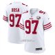 Camiseta NFL Game San Francisco 49ers Nick Bosa 80 Aniversario Blanco
