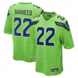 Camiseta NFL Game Seattle Seahawks Rashid Shaheed Alterno 2 Verde