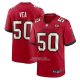Camiseta NFL Game Tampa Bay Buccaneers Vita Vea 50th Anniversary Rojo