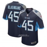 Camiseta NFL Game Tennessee Titans Khari Blasingame Azul