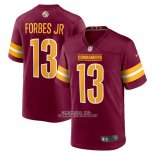 Camiseta NFL Game Washington Commanders Emmanuel Forbes 2023 NFL Draft First Round Pick Rojo