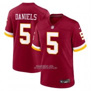 Camiseta NFL Game Washington Commanders Jayden Daniels Rojo