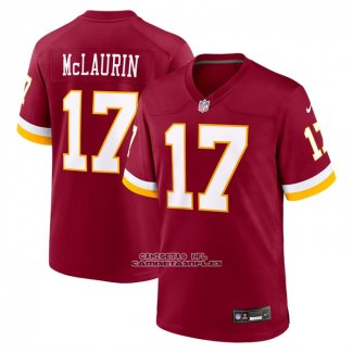 Camiseta NFL Game Washington Commanders Terry McLaurin Rojo1
