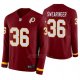 Camiseta NFL Hombre Washington Commanders Dj Swearinger Burgundy Therma Manga Larga