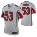Camiseta NFL Legend Arizona Cardinals A. Q. Shipley Inverted Gris