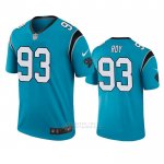 Camiseta NFL Legend Carolina Panthers Bravvion Roy Azul Color Rush