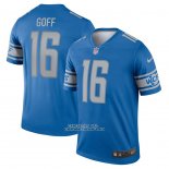 Camiseta NFL Legend Detroit Lions Jared Goff Azul