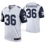 Camiseta NFL Legend Hombre Dallas Cowboys Bo Scarbrough Blanco Color Rush