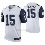 Camiseta NFL Legend Hombre Dallas Cowboys Deonte Thompson Blanco Color Rush