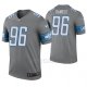 Camiseta NFL Legend Hombre Detroit Lions Mike Daniels Gris Color Rush