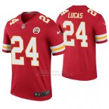 Camiseta NFL Legend Hombre Kansas City Chiefs Jordan Lucas Rojo Color Rush
