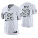 Camiseta NFL Legend Hombre Oakland Raiders Doug Martin Blanco Color Rush