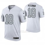 Camiseta NFL Legend Hombre Oakland Raiders Nathan Peterman Blanco Color Rush