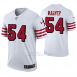 Camiseta NFL Legend Hombre San Francisco 49ers Fred Warner Blanco Color Rush