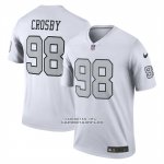Camiseta NFL Legend Las Vegas Raiders Maxx Crosby Blanco