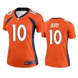 Camiseta NFL Legend Mujer Denver Broncos Jerry Jeudy Naranja