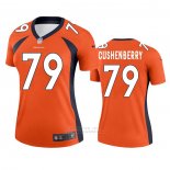 Camiseta NFL Legend Mujer Denver Broncos Lloyd Cushenberry Naranja