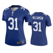 Camiseta NFL Legend Mujer New York Giants Chris Williamson Azul