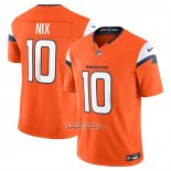 Camiseta NFL Limited Denver Broncos Bo Nix Alterno Vapor F.U.S.E. Naranja1