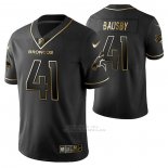 Camiseta NFL Limited Denver Broncos De'vante Bausby Golden Edition Negro