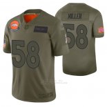 Camiseta NFL Limited Denver Broncos Von Miller 2019 Salute To Service Verde
