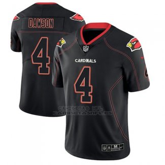 Camiseta NFL Limited Hombre Arizona Cardinals Phil Dawson Negro Color Rush 2018 Lights Out