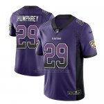 Camiseta NFL Limited Hombre Baltimore Ravens Marlon Humphrey Violeta 2018 Drift Fashion Color Rush