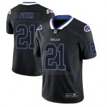 Camiseta NFL Limited Hombre Buffalo Bills Jordan Poyer Negro Color Rush 2018 Lights Out