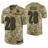 Camiseta NFL Limited Hombre Cincinnati Bengals Joe Mixon Camuflaje 2018 Salute To Service