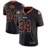 Camiseta NFL Limited Hombre Cleveland Browns Carlos Hyde Negro Color Rush 2018 Lights Out