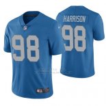 Camiseta NFL Limited Hombre Detroit Lions Damon Harrison Azul Vapor Untouchable
