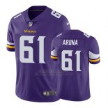 Camiseta NFL Limited Hombre Minnesota Vikings Ade Aruna Violeta Vapor Untouchable