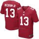Camiseta NFL Limited Hombre New York Giants 13 Odell Beckham Jr. Elite Rojo