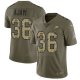 Camiseta NFL Limited Hombre Philadelphia Eagles 36 Jay Ajayi 2017 Salute To Service Camo