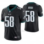 Camiseta NFL Limited Hombre Philadelphia Eagles Jordan Hicks Negro Vapor Untouchable