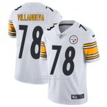 Camiseta NFL Limited Hombre Pittsburgh Steelers 78 Villanueva Blanco